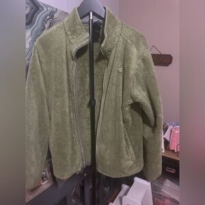 The North Face Women’s Sage Green Fleece Jacket size medium